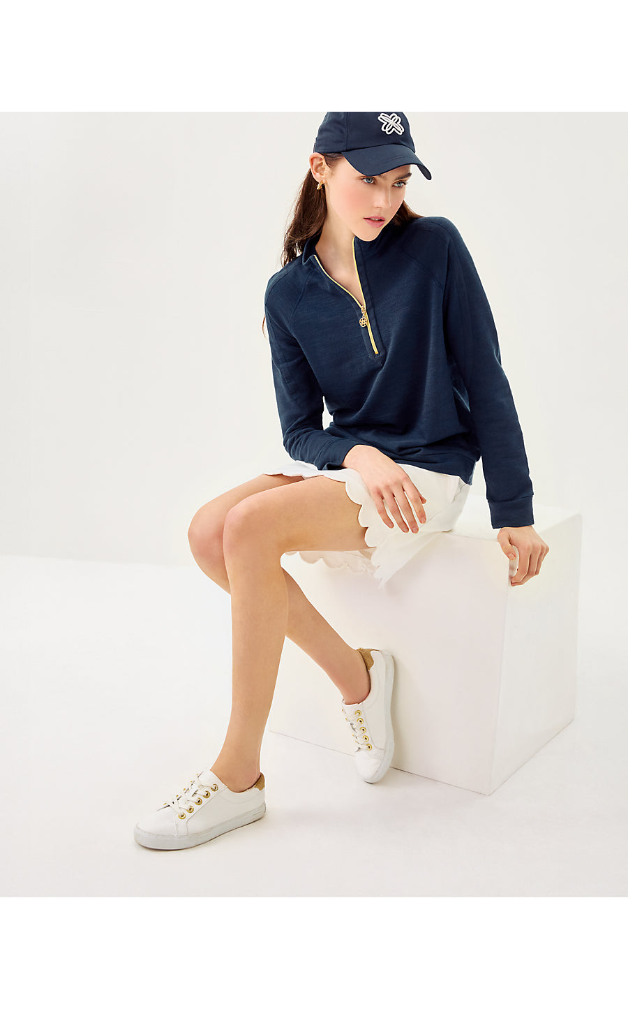 Lux Hallie Sneaker - Resort White