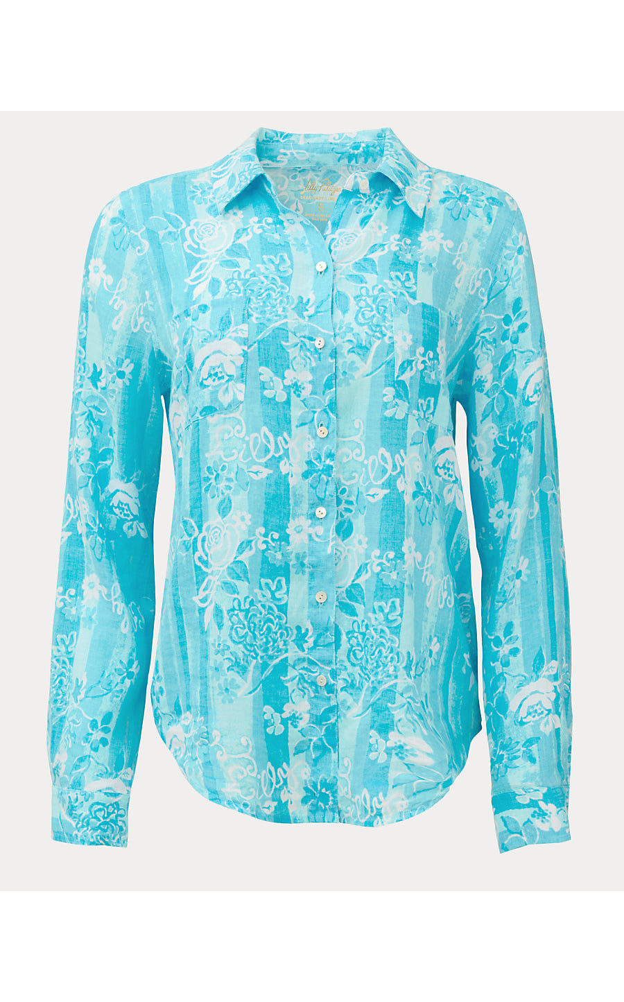 Sea View Button Down - Roseys Petals