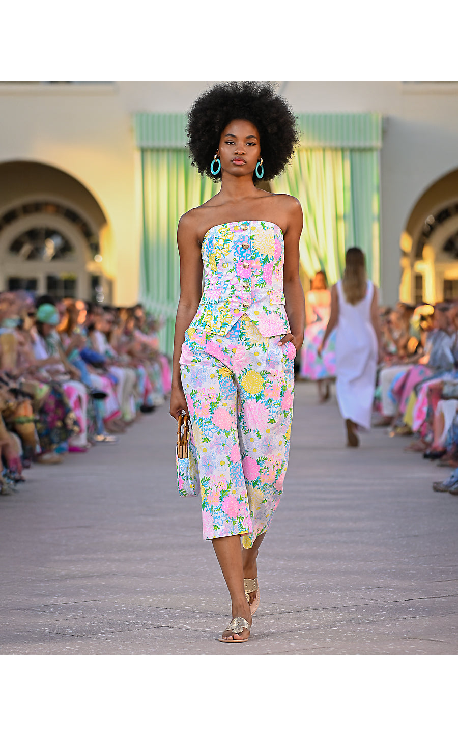 Mandalay Crop Pant - Lilly Garden