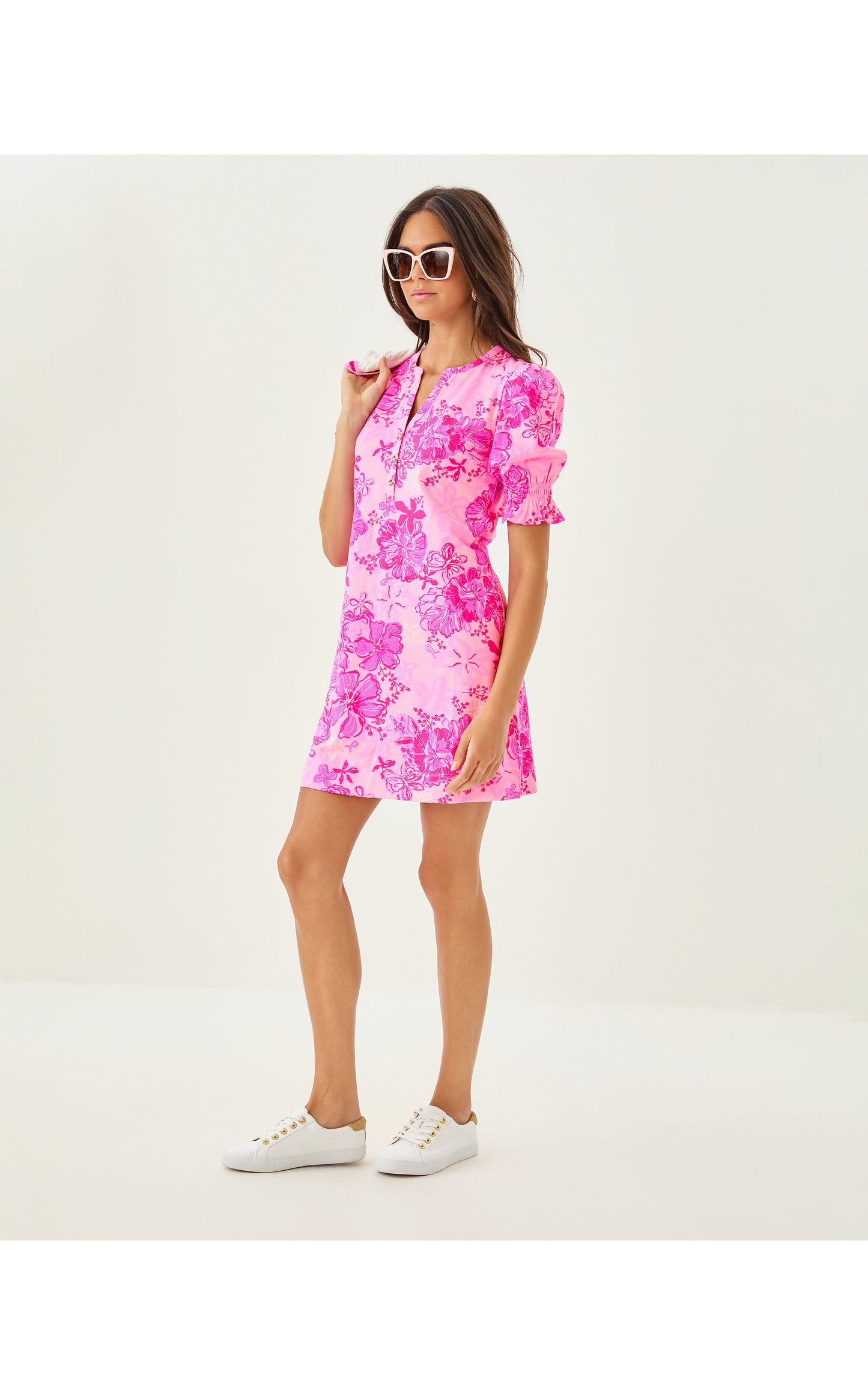 Delsie Dress - Parigi Pink - Supporting Squad