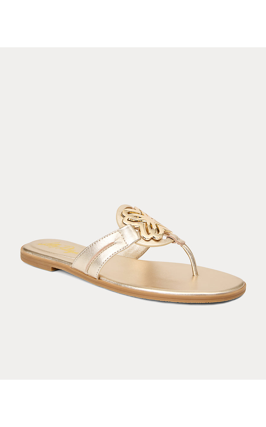 The Lilly Sandal - Gold Metallic
