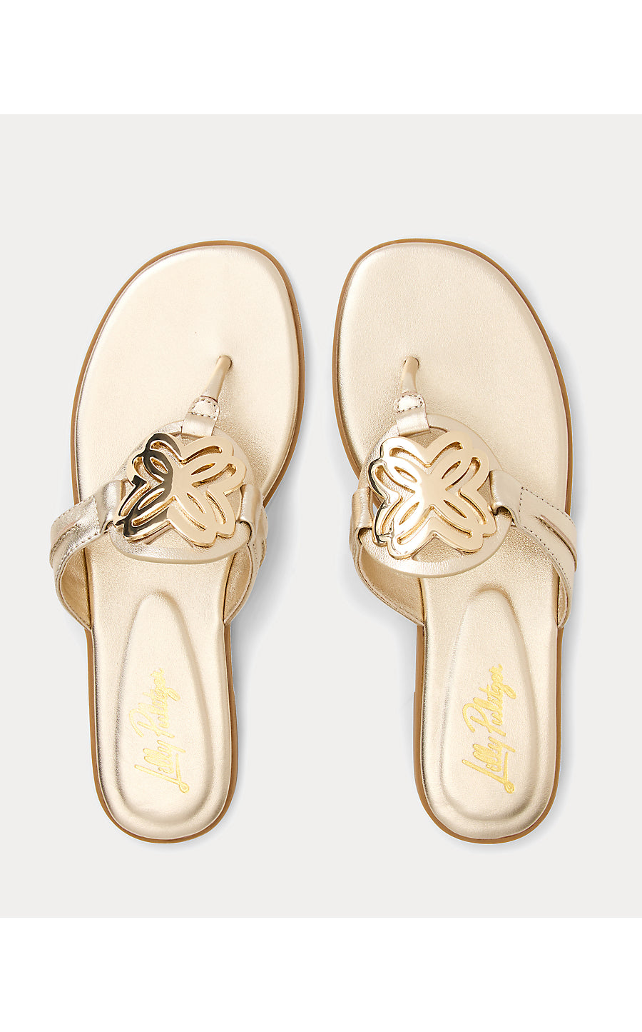 The Lilly Sandal - Gold Metallic