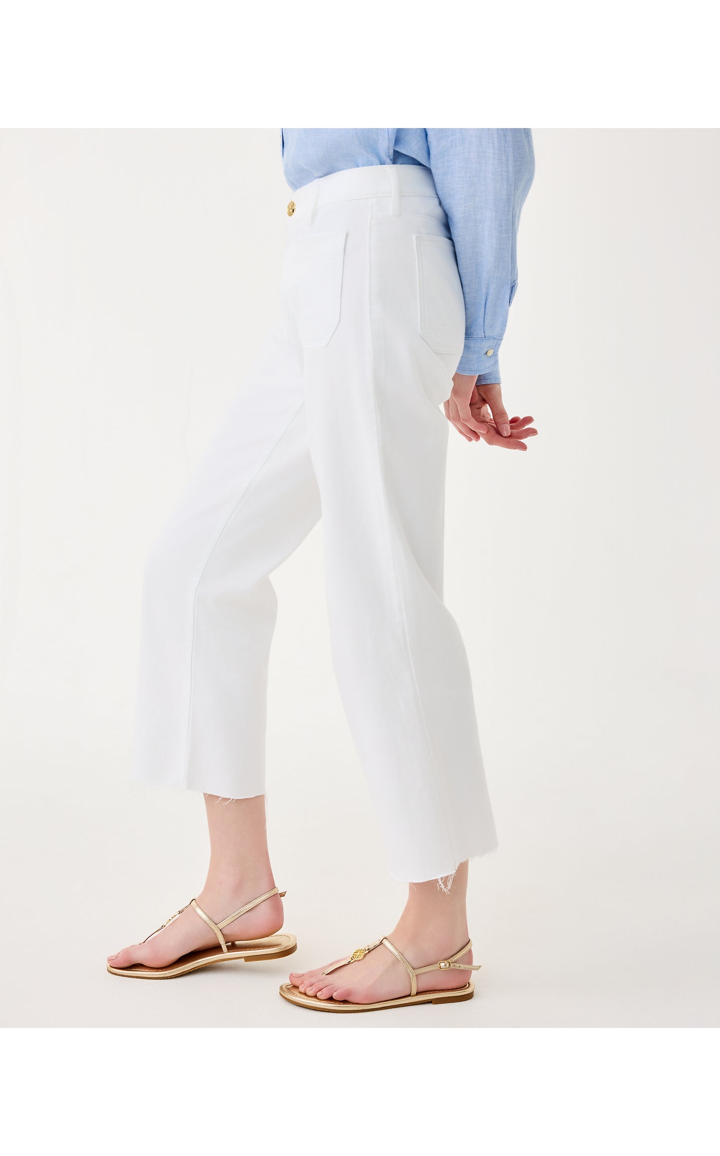 Harleen Pant - Resort White