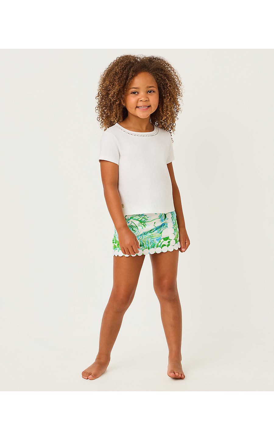 Mini Michelina Skort - Capri Blue - Galloping Gals