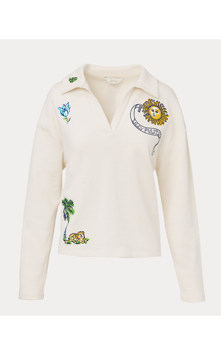 Corvaya Pullover - Tropical Embellishment