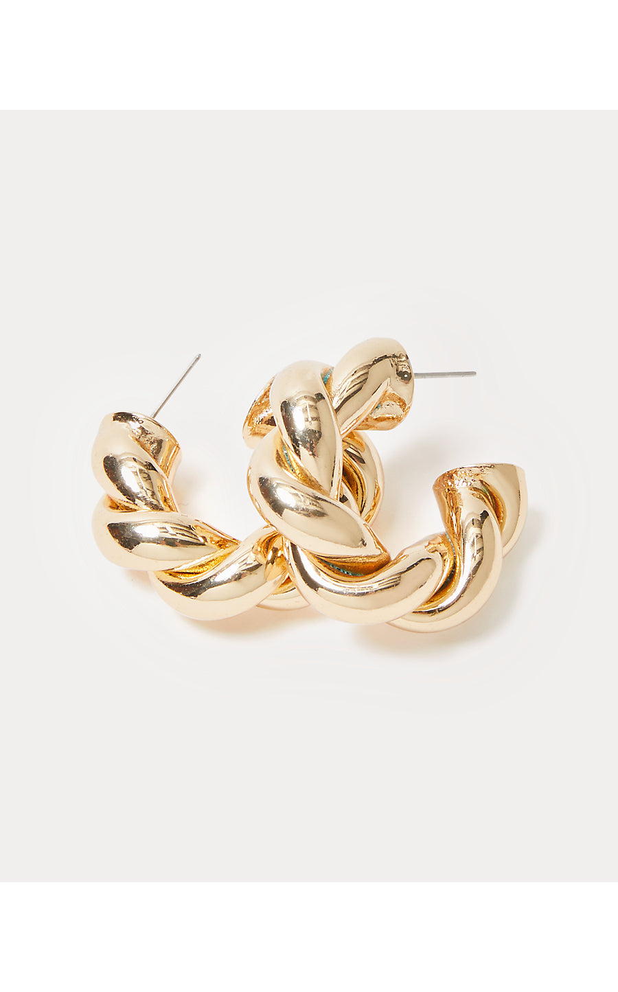 Island Escape Earrings - Gold Metallic