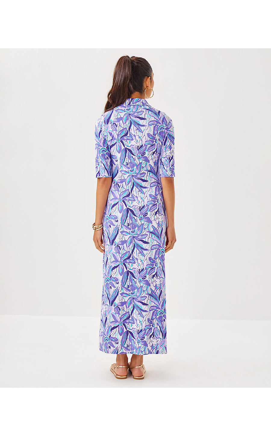 Berkely Maxi Dress - Elephant in the Bloom