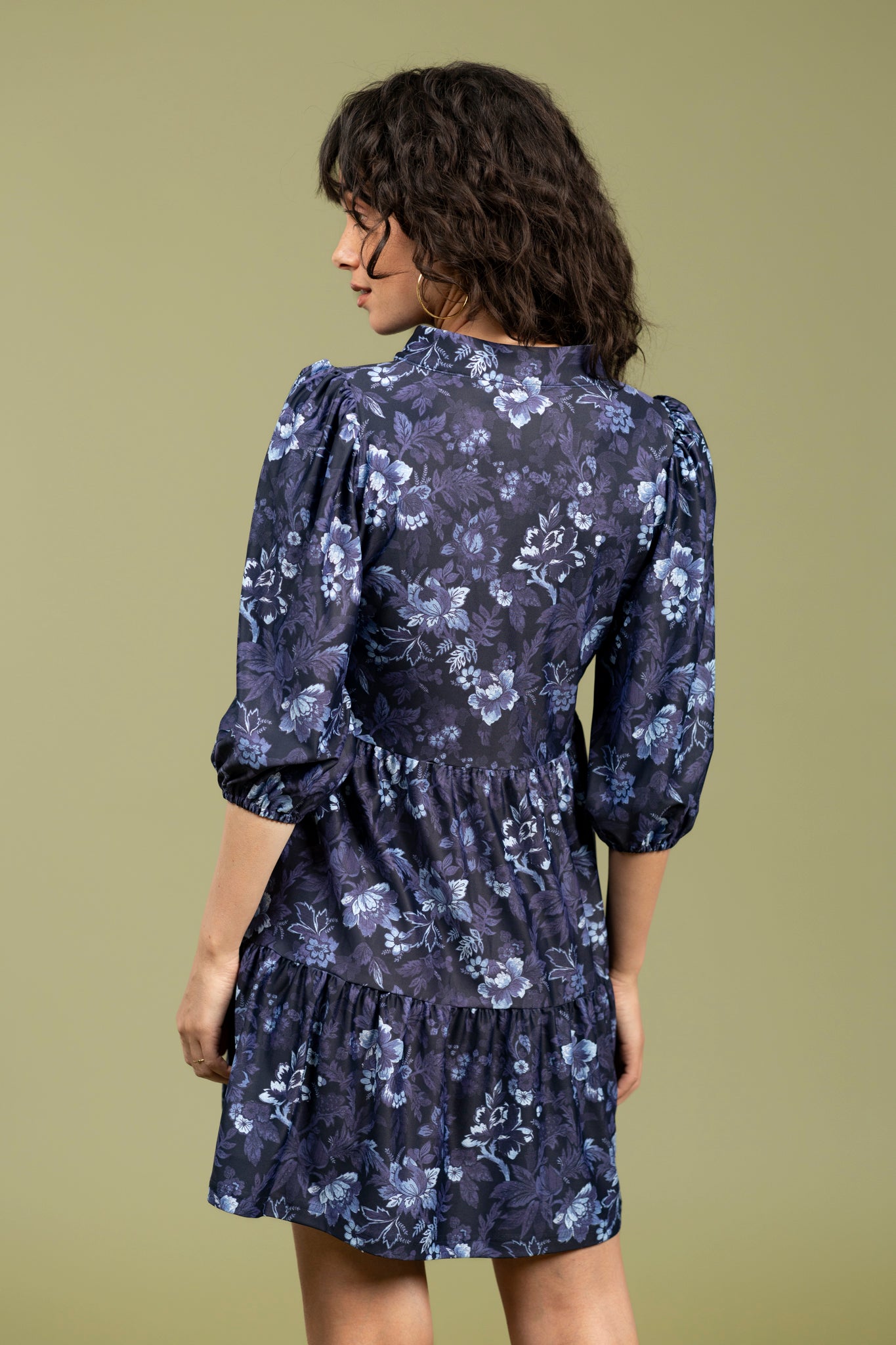 The Tory Dress - Royal Rose