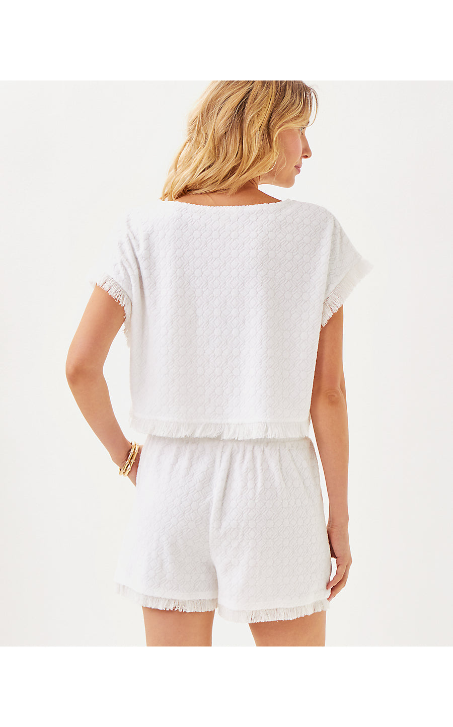 Azzi Coverup Top - Resort White