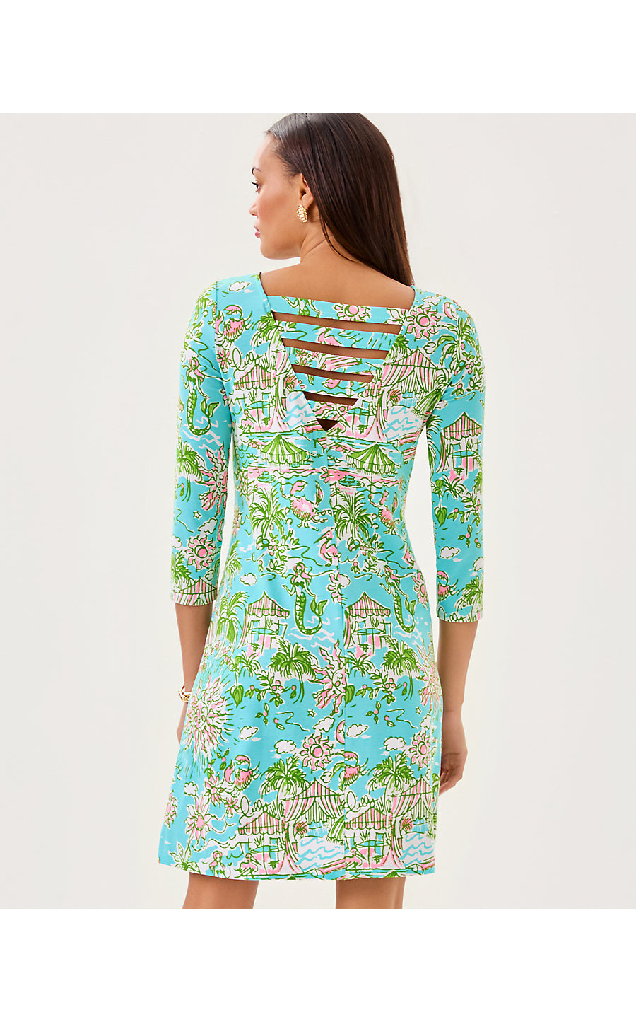 Ophelia Dress - Fresh Water Blue - Sunbathers Bliss