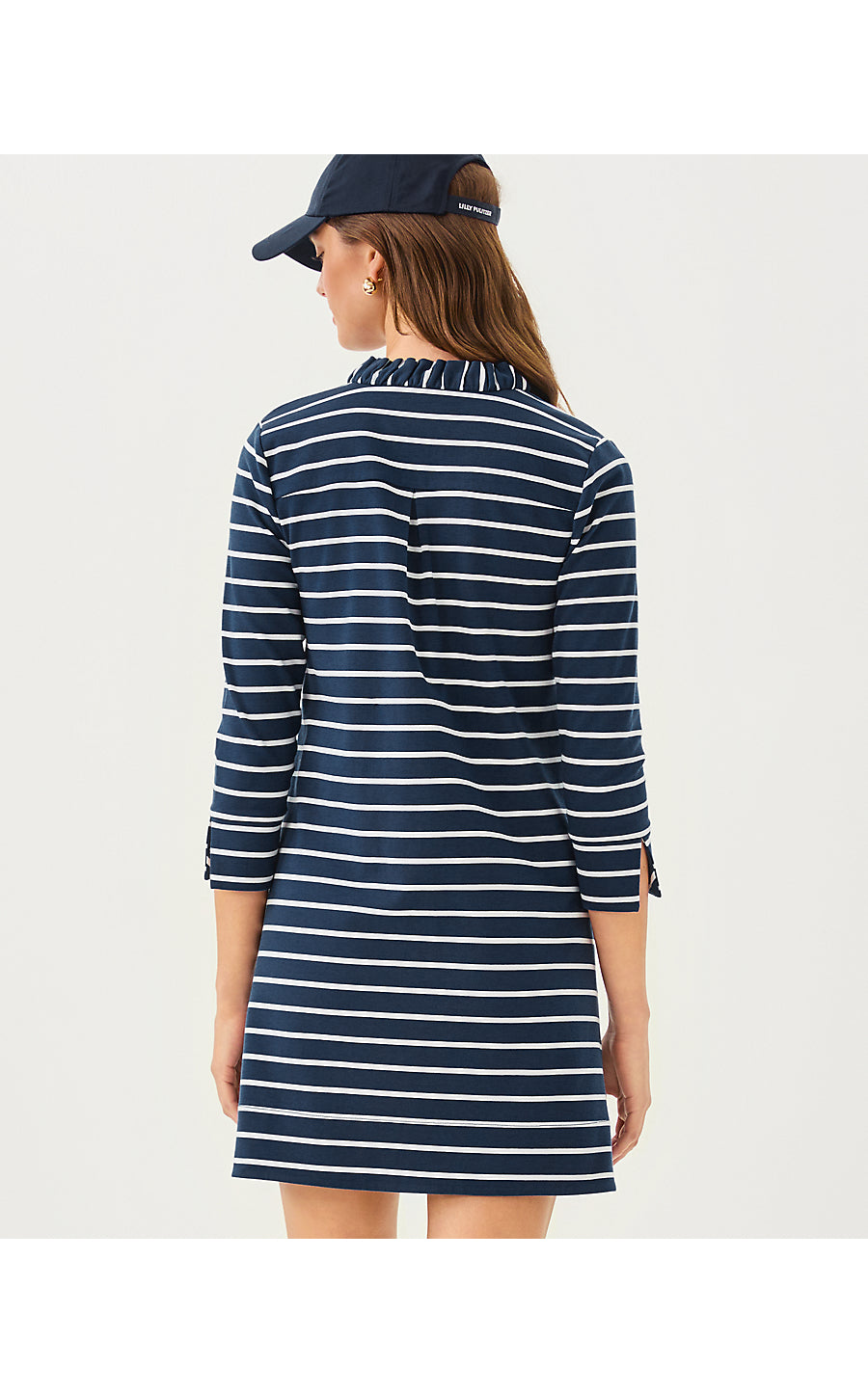 Knightley Dress - Low Tide Navy - Heritage Stripe
