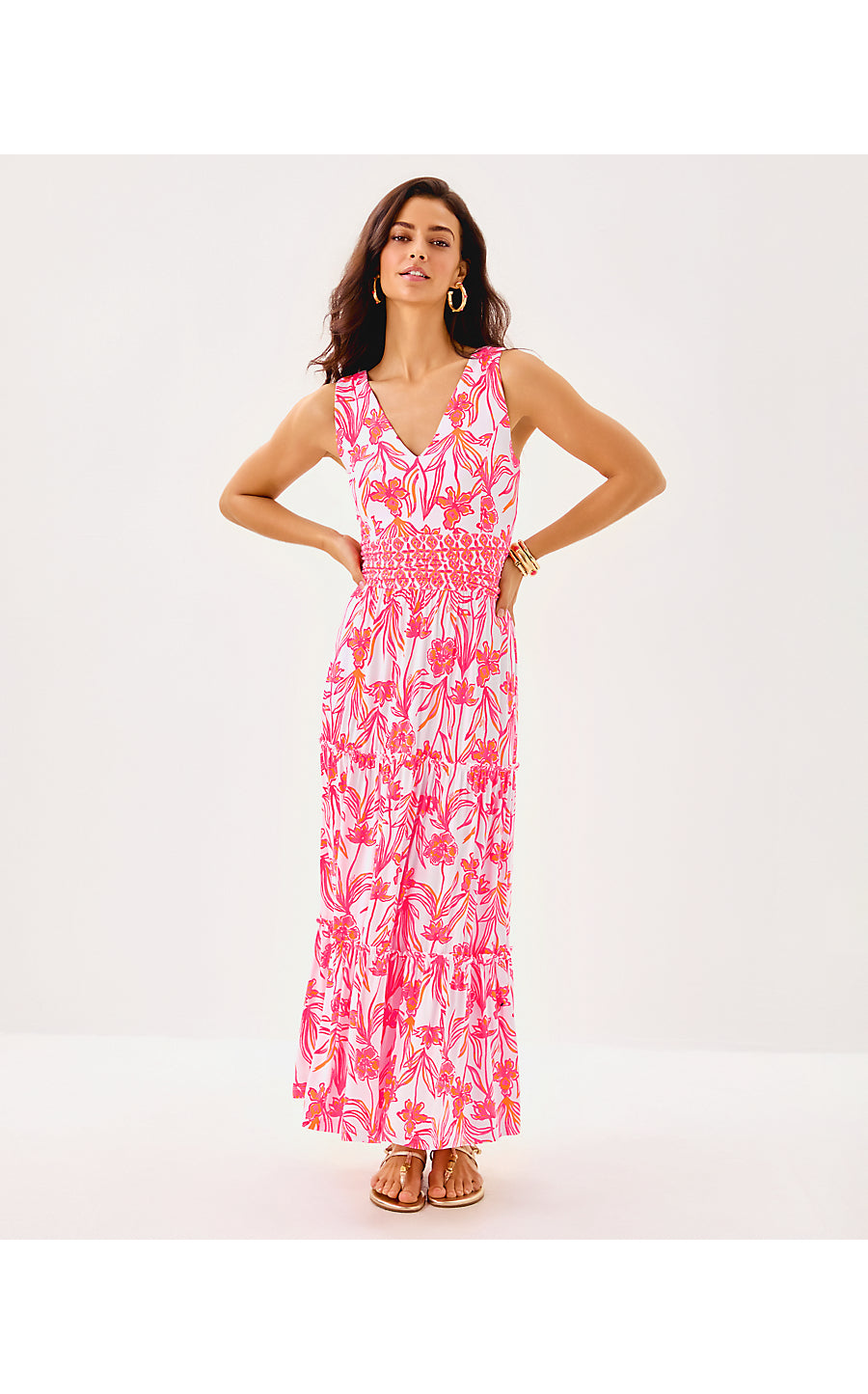 Skylar Midi Dress - Lovely Long Stems