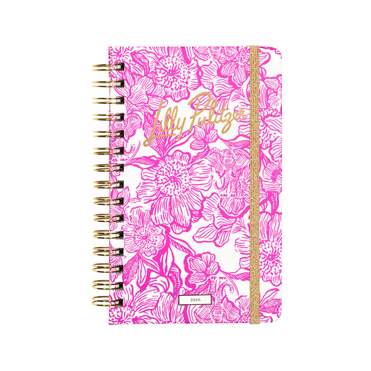 Medium 12 Month Agenda, Unforgettable Pink