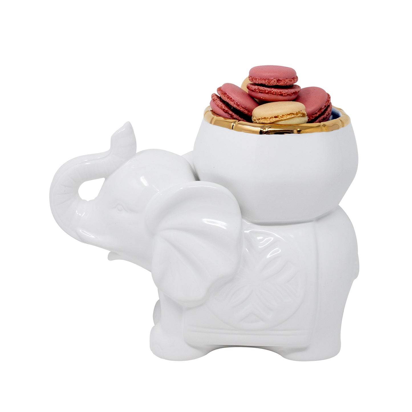 Ceramic Cachepot, Coconut