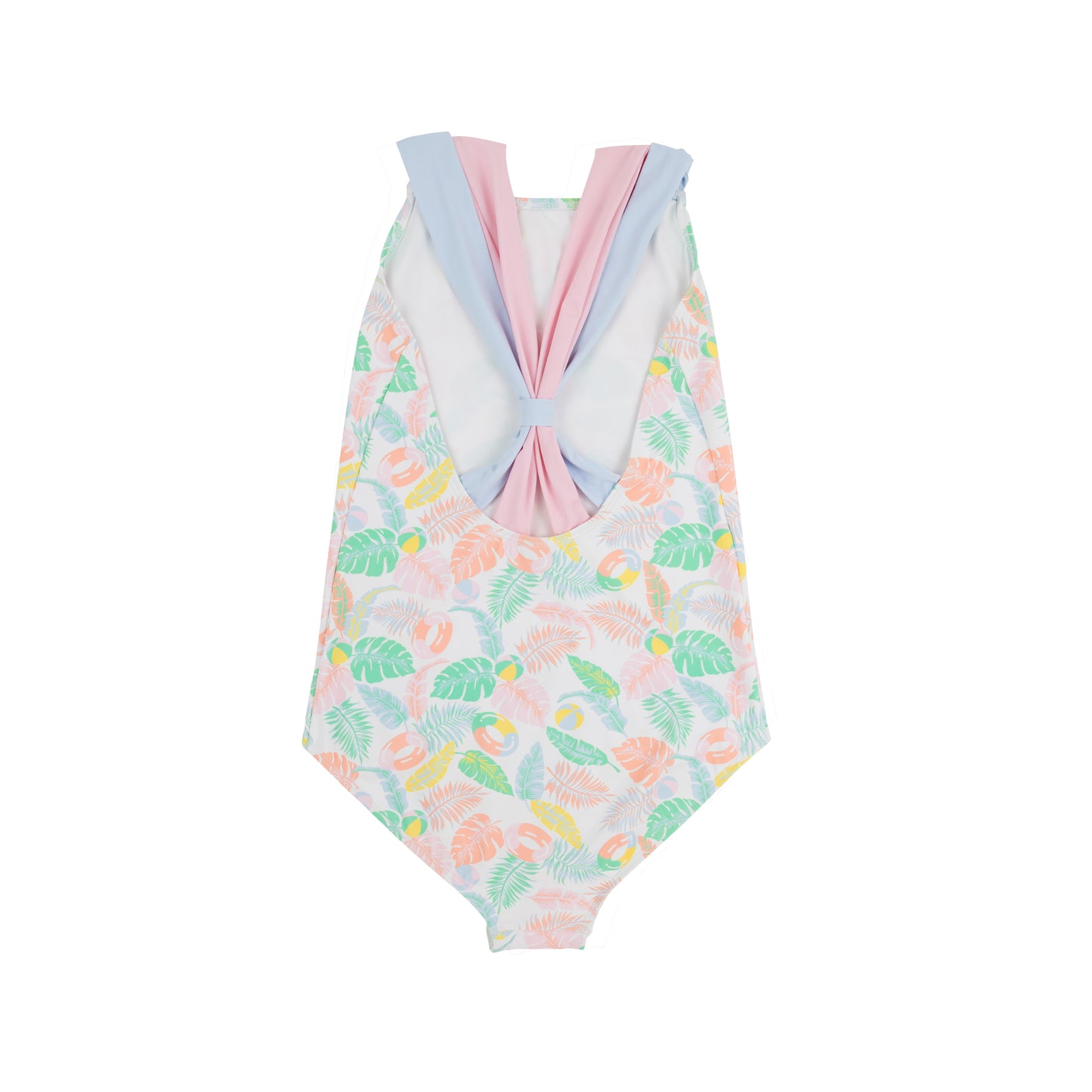 Seabrook Bathing Suit - Happy in Harbour Island/Palm Beach Pink and Buckhead Blue
