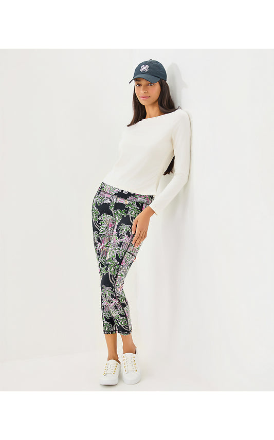 Weekender High Rise Midi Leggings - Onyx - PB Anniversary Toile