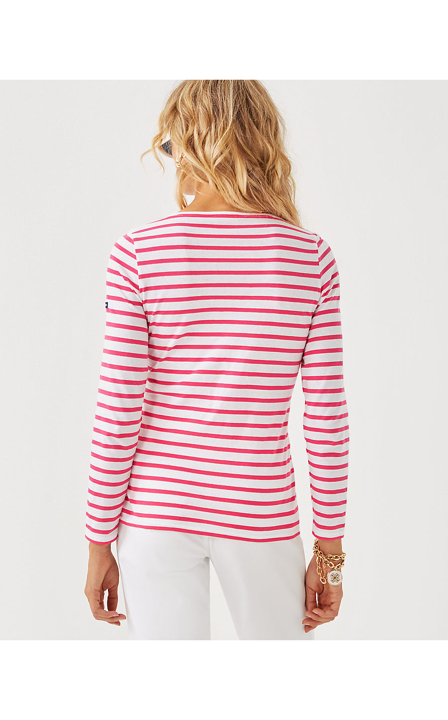 Minquidame Tee - Rose Soleil Stripes