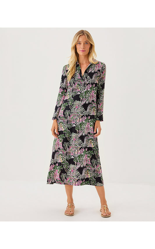 Simona Dress - Onyx - PB Anniversary Toile