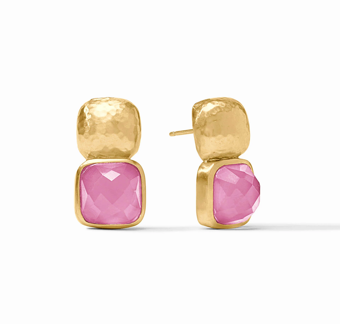 Catalina Earring - Iridescent Tourmaline Pink
