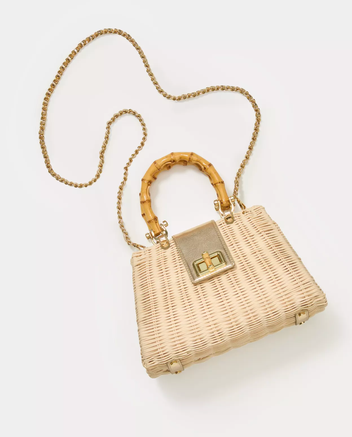 Leena Top Handle Bag - Natural