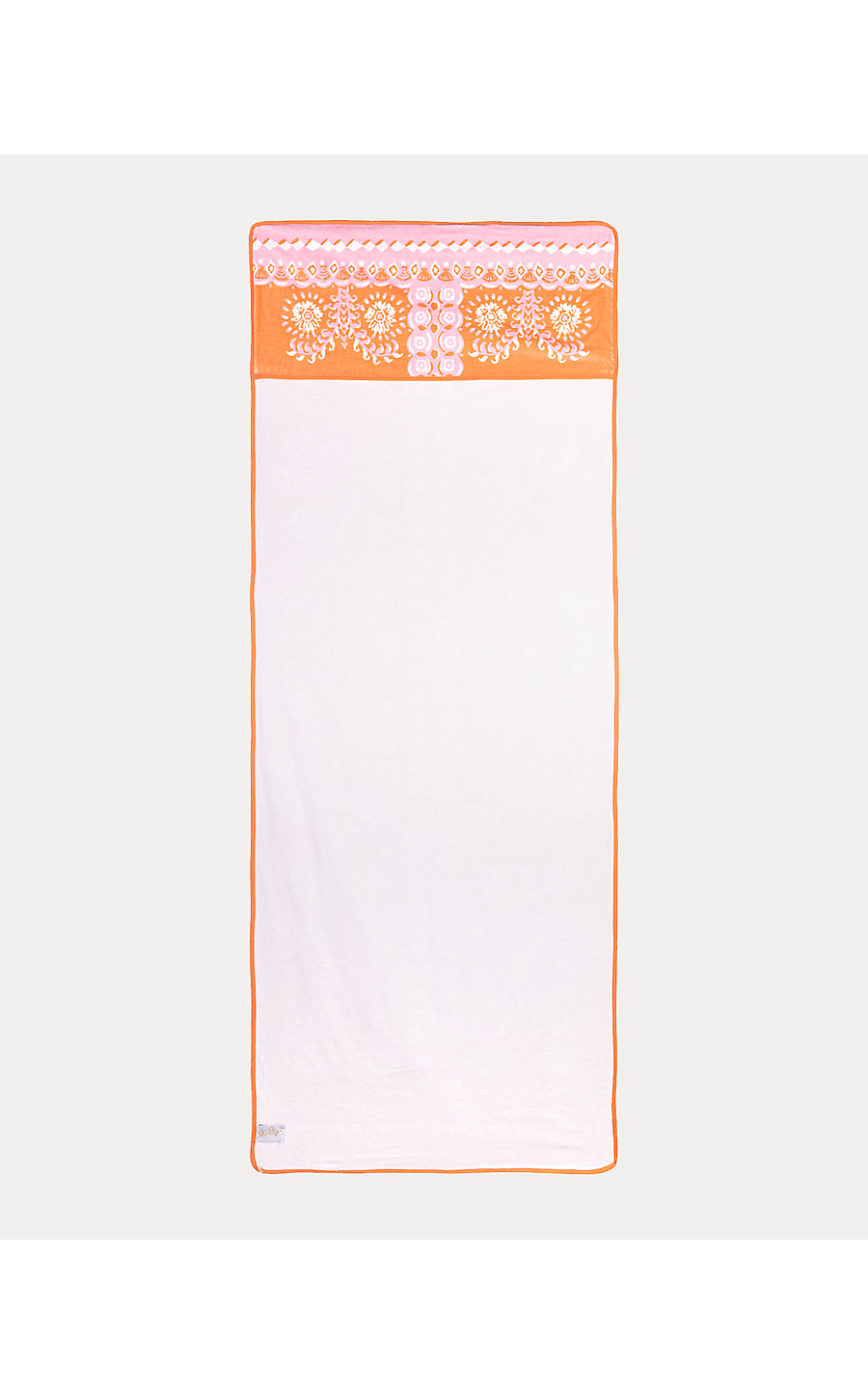 Beach Lounger Towel, Breezy Palm Engineered