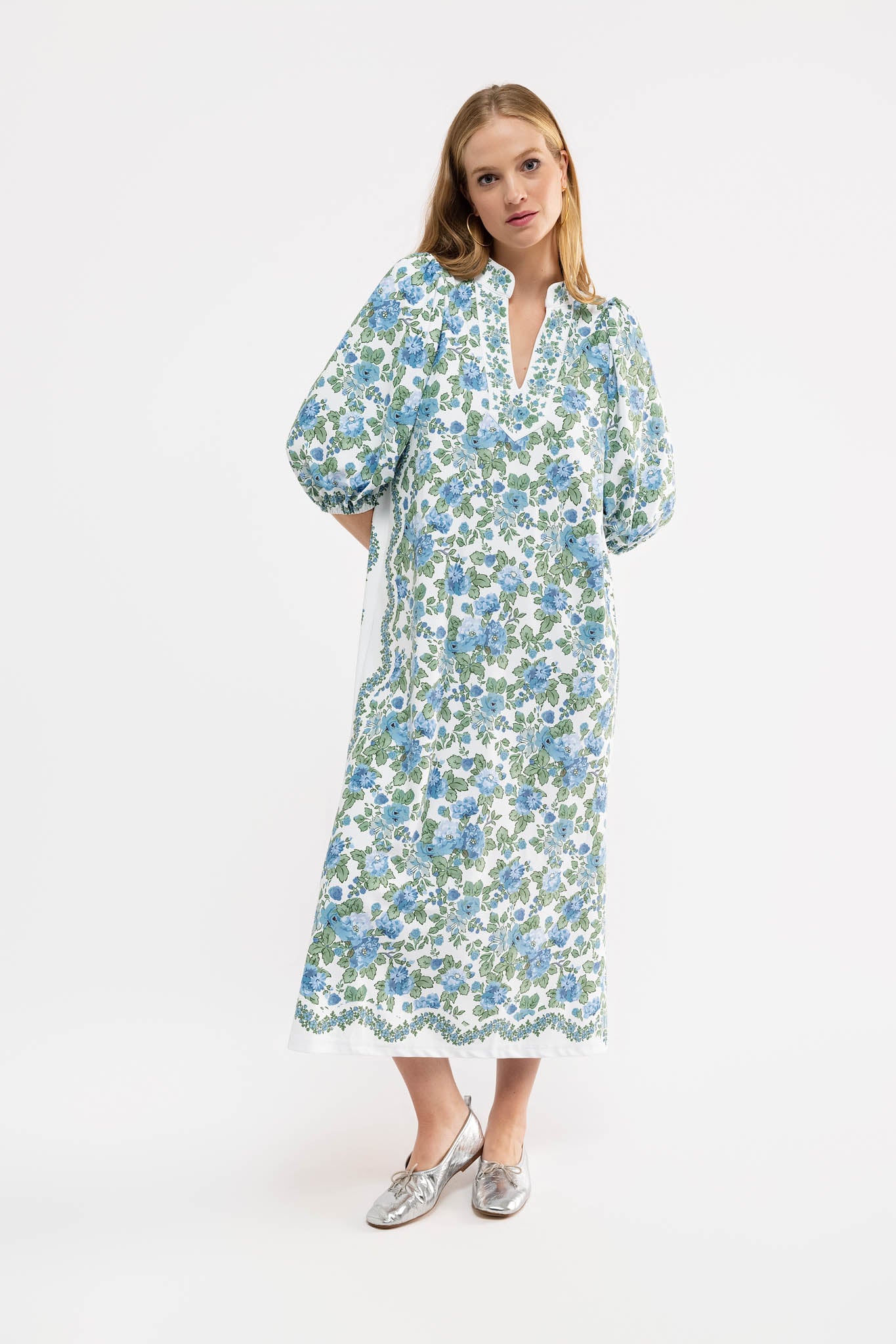 Brooks Dress - Cotswolds Scallop