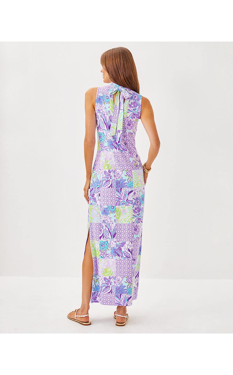 Wellington Maxi Dress- Juicy Story Patch