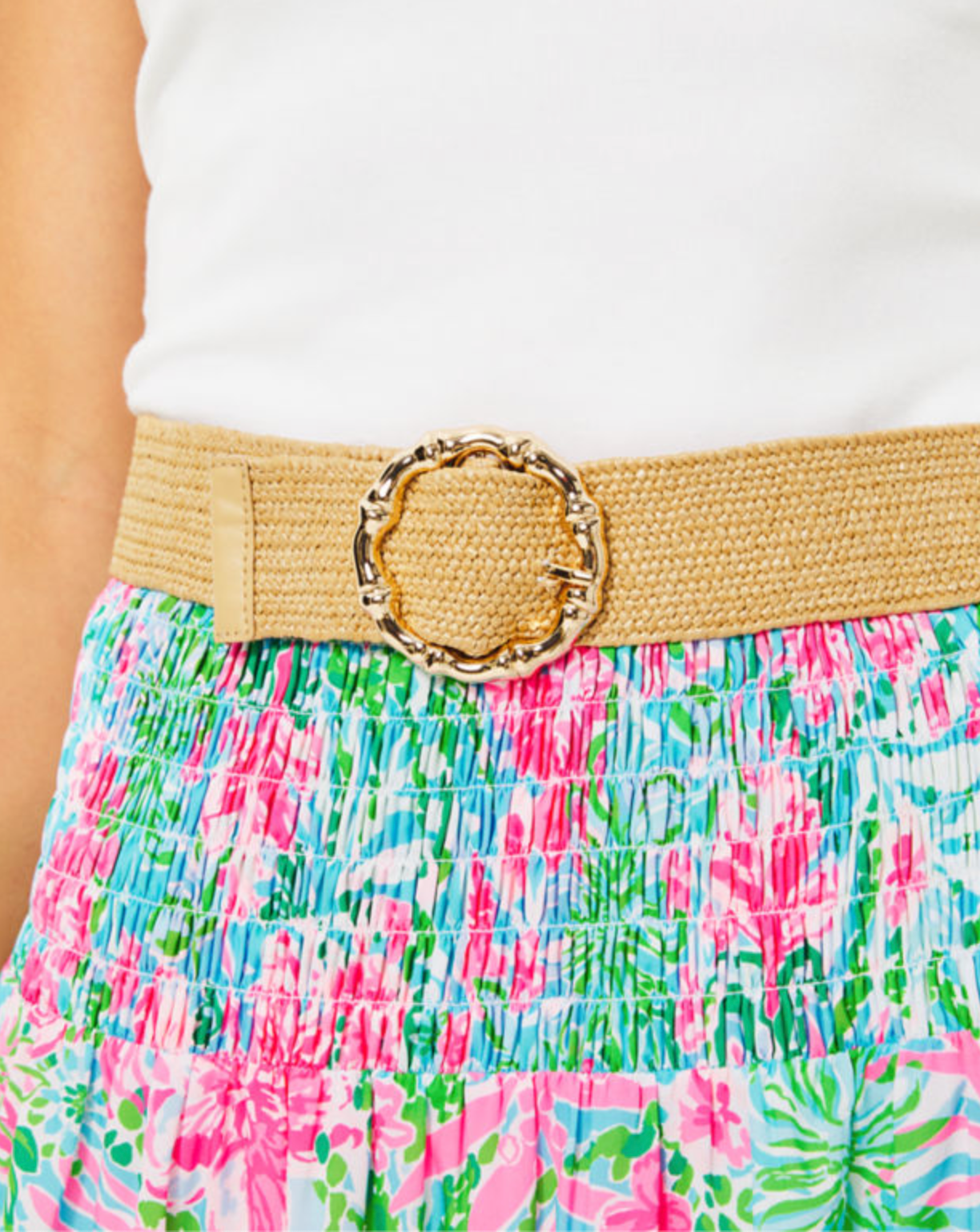 Arta Belt - Gold Metallic