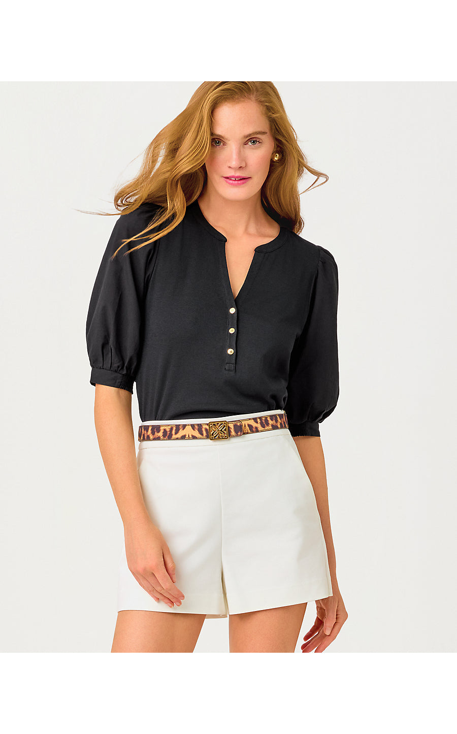 Ronson Knit Top- Noir