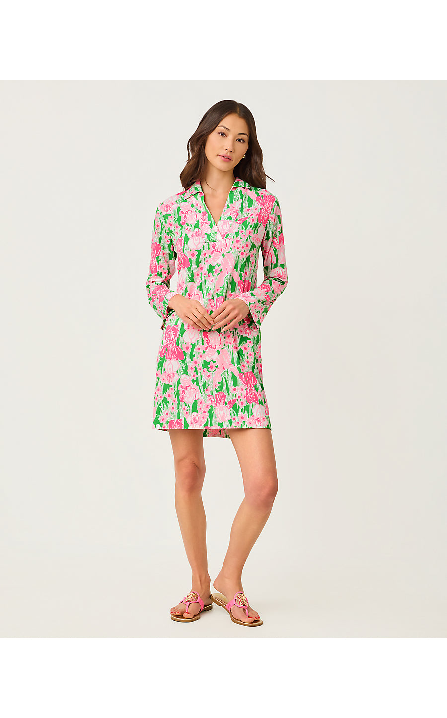 Chessie Dress - Putting Green - Hannah