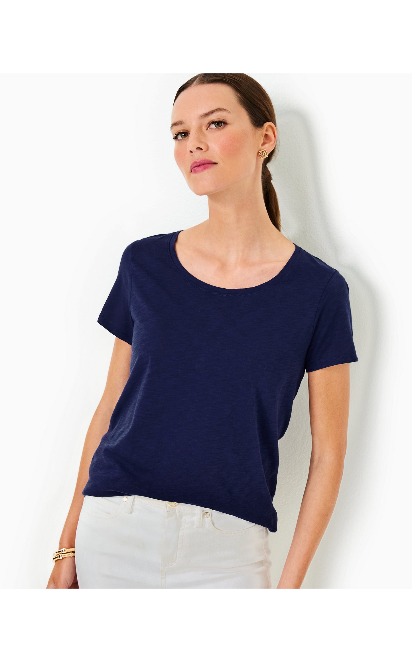 Etta Scoop-Neck - True Navy