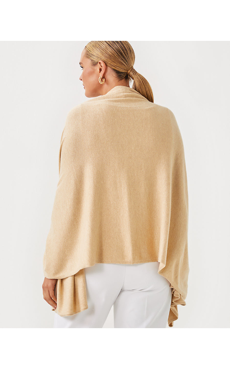 Lanelle Wrap - Heathered Sand Bar