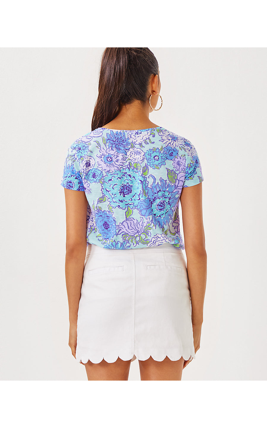 Etta Scoop Neck Top - Let it Gogh
