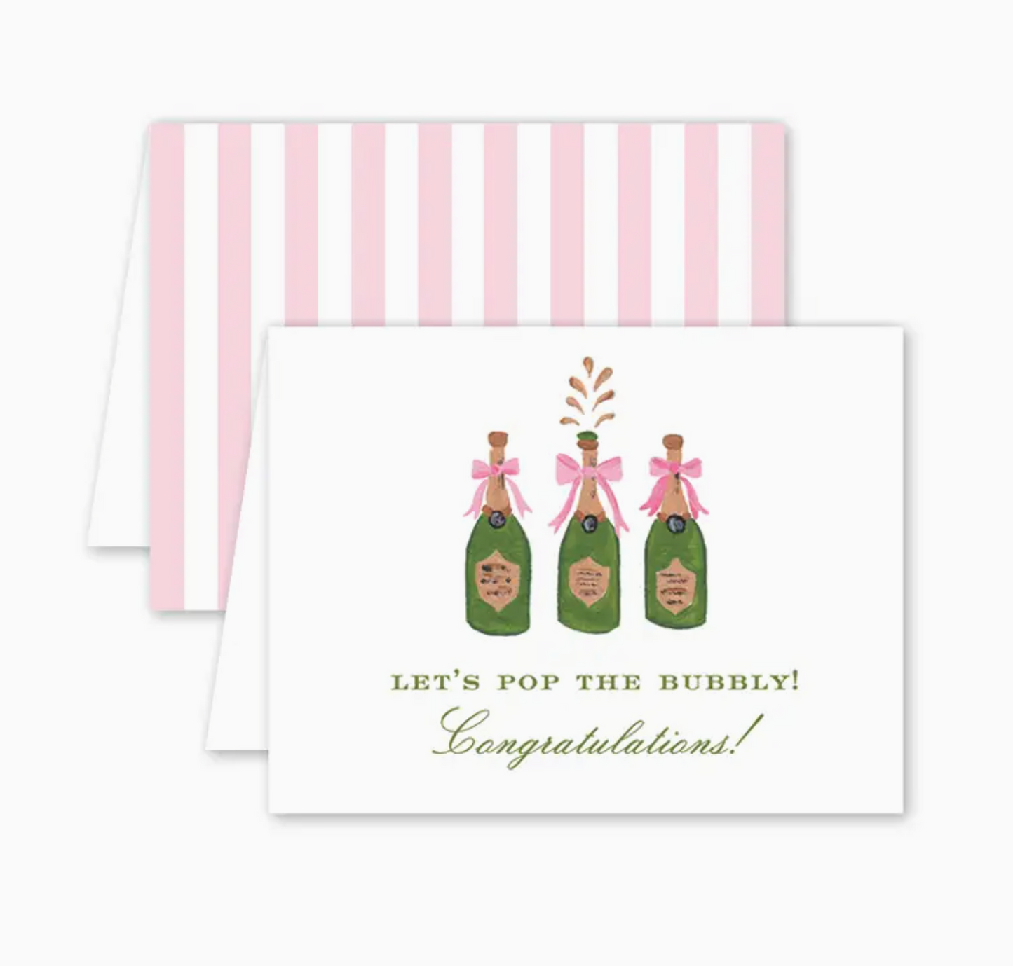 Champagne Congrats | Single Card