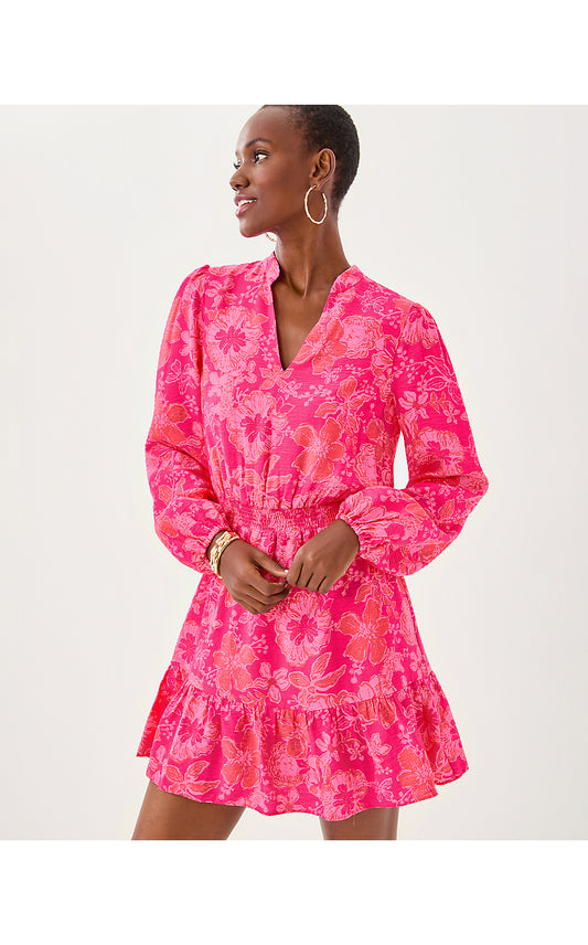 Axton Dress - Sun Shell Pink - Big Paty