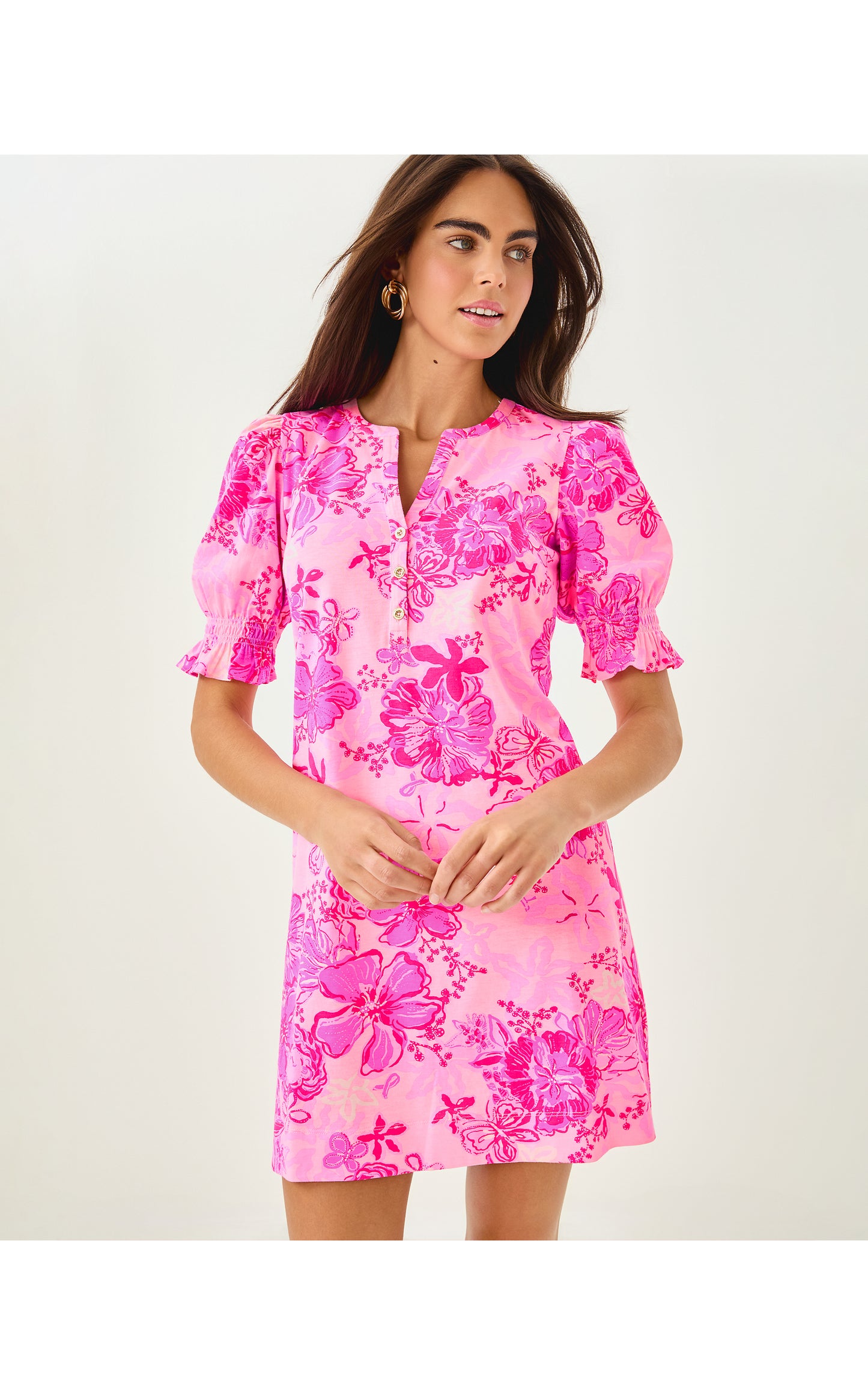 Delsie Dress - Parigi Pink - Supporting Squad