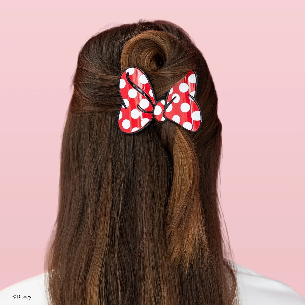 Minnie's Bow Medium Flat Hair Clip