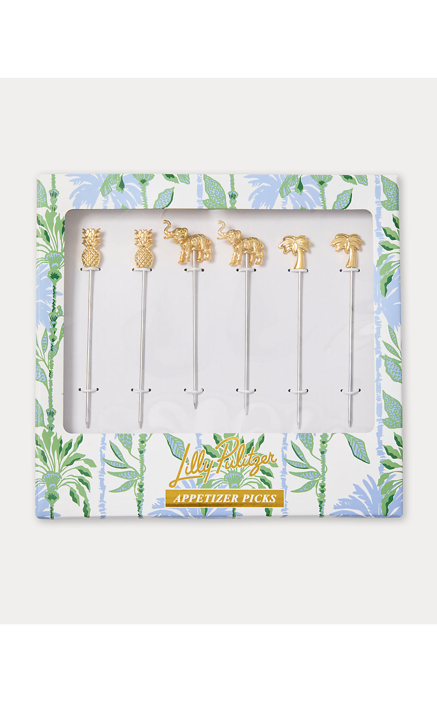 GWP APPETIZER PICKS - GOLD METALLIC