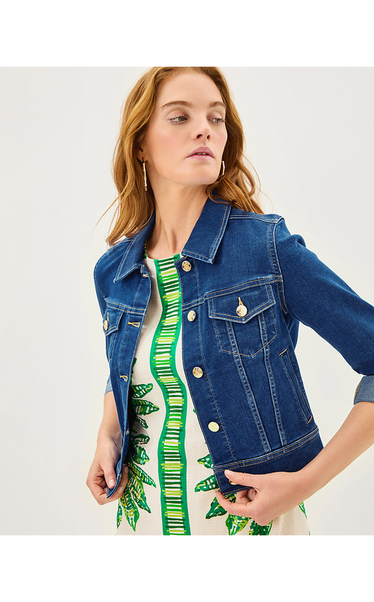 Seaspray Denim Jacket - Medium Wash