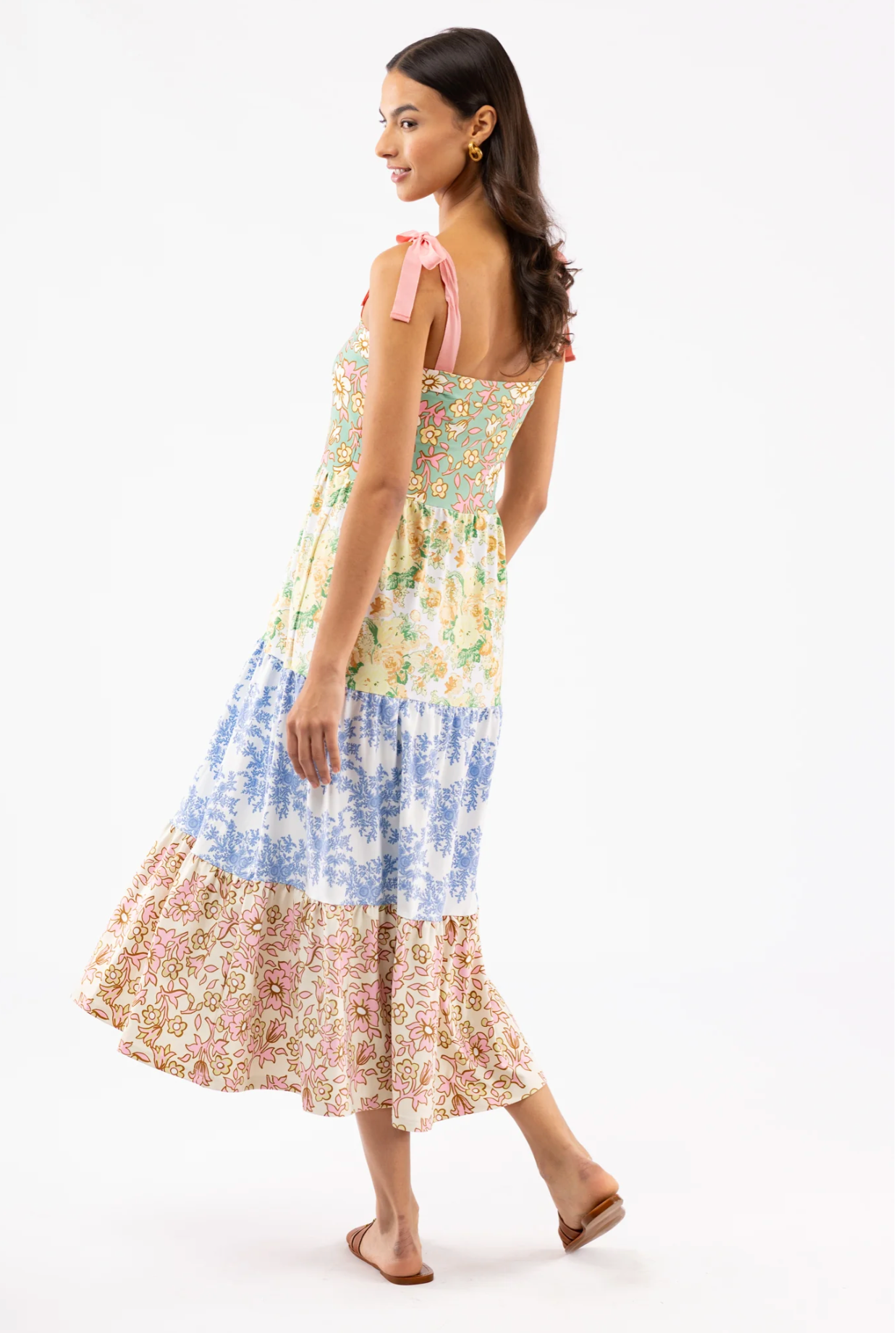 Sage Dress - Spring Petals