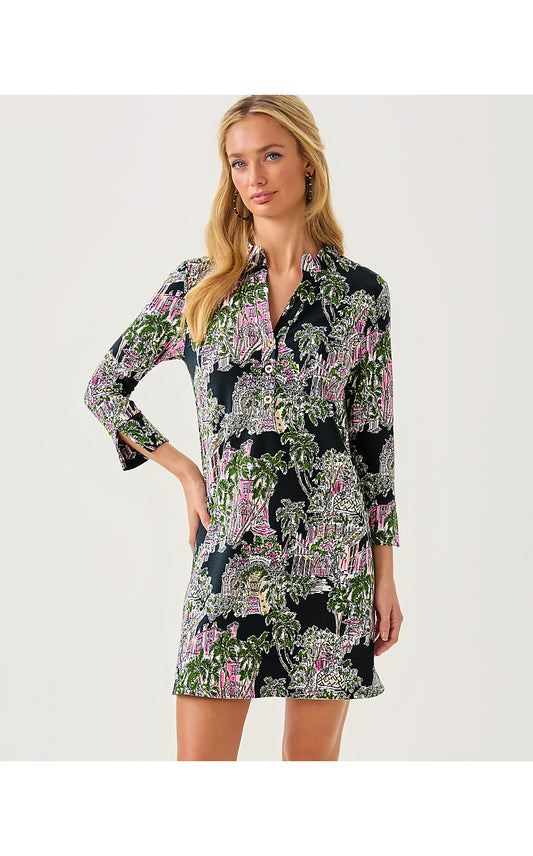 Knightley Dress - Onyx - PB Anniversary Toile