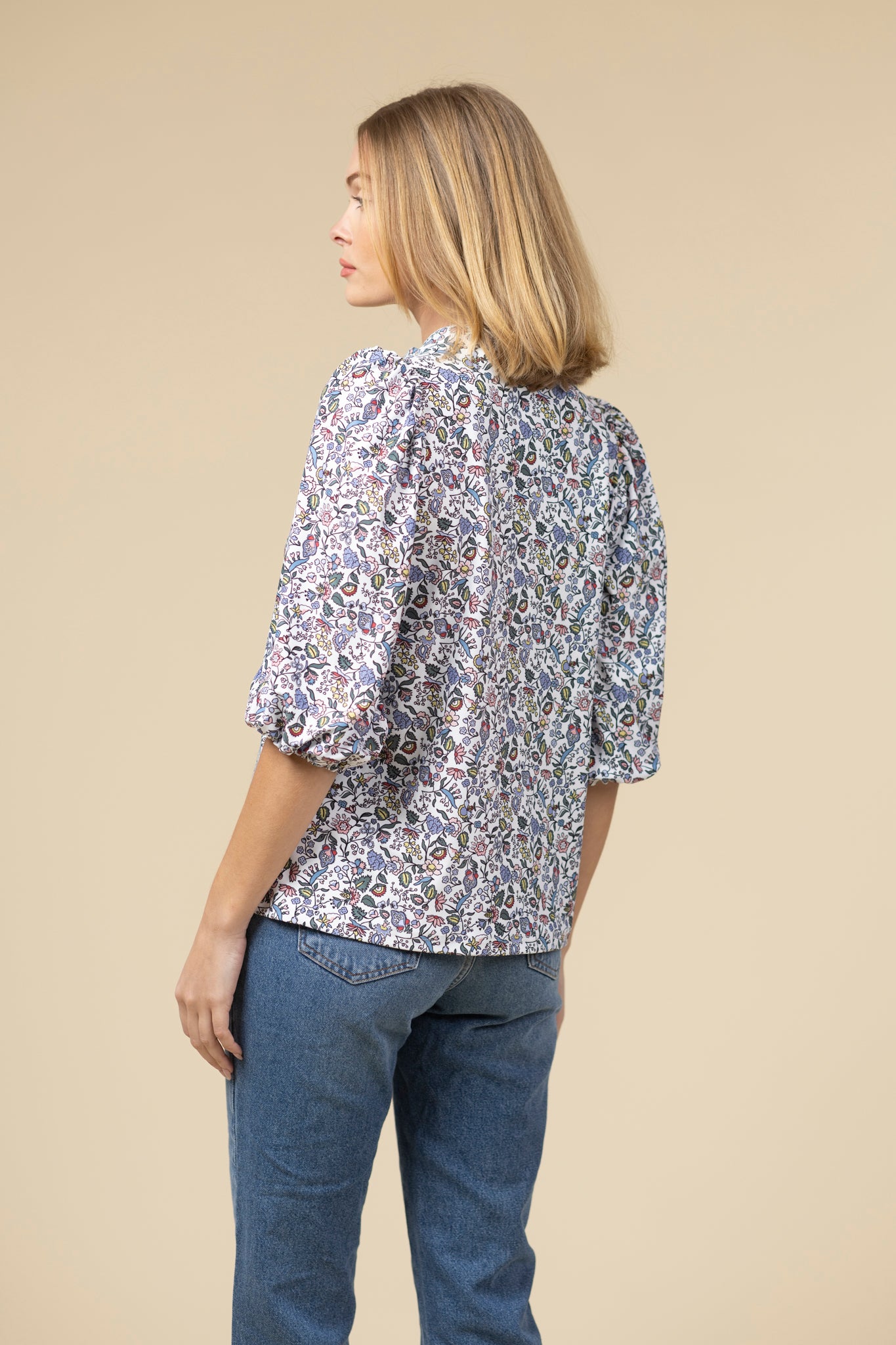 The Eliza Top- Little Flowers