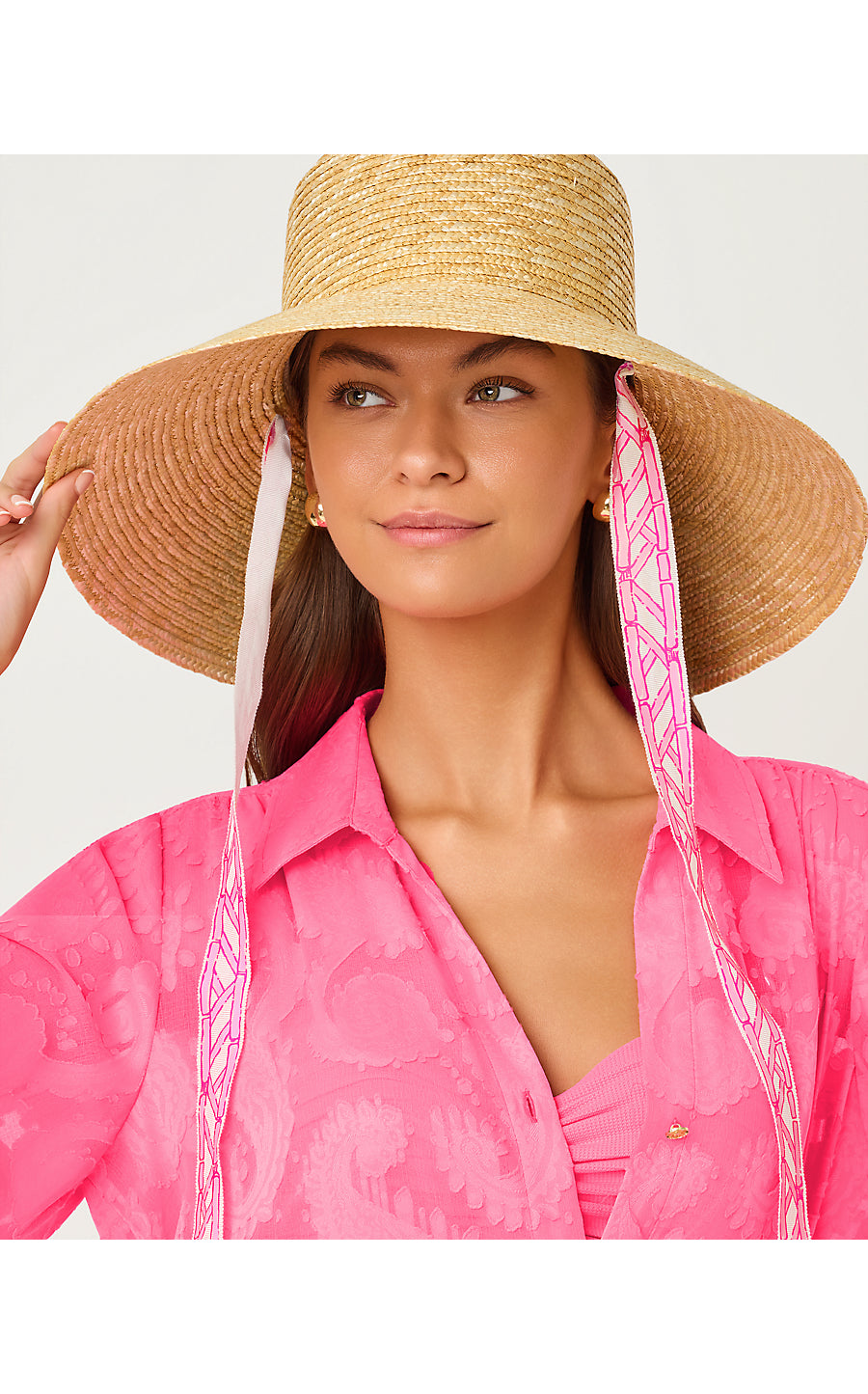 Darbie Straw Hat - Natural