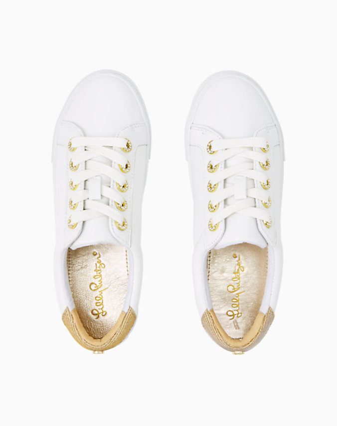 Lux Hallie Sneaker - Resort White