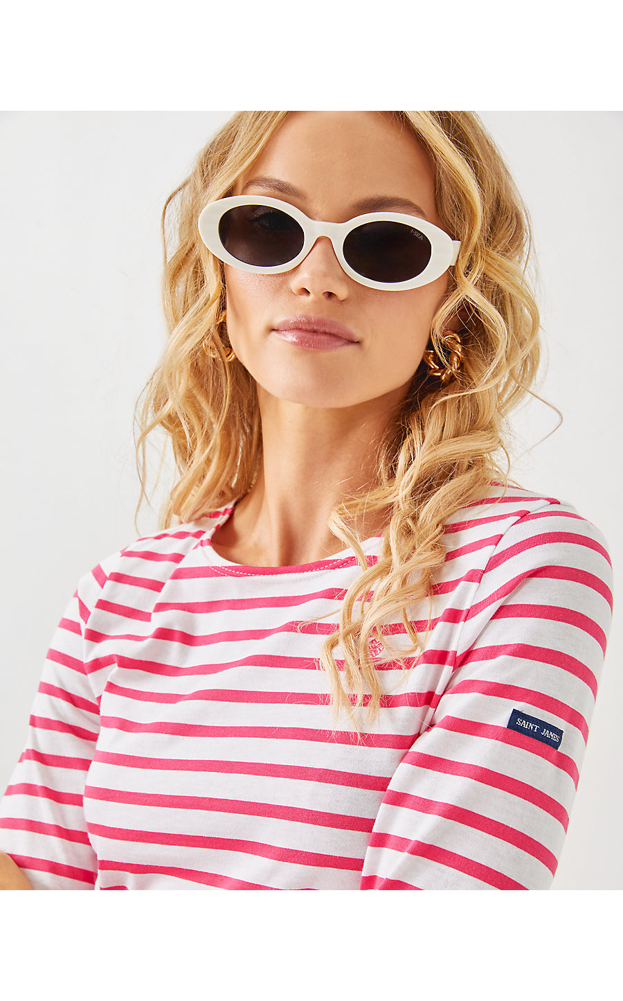 Minquidame Tee - Rose Soleil Stripes