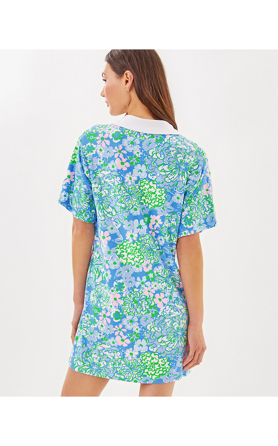 UPF 50+ Alden Dress - Plumes in Bloom