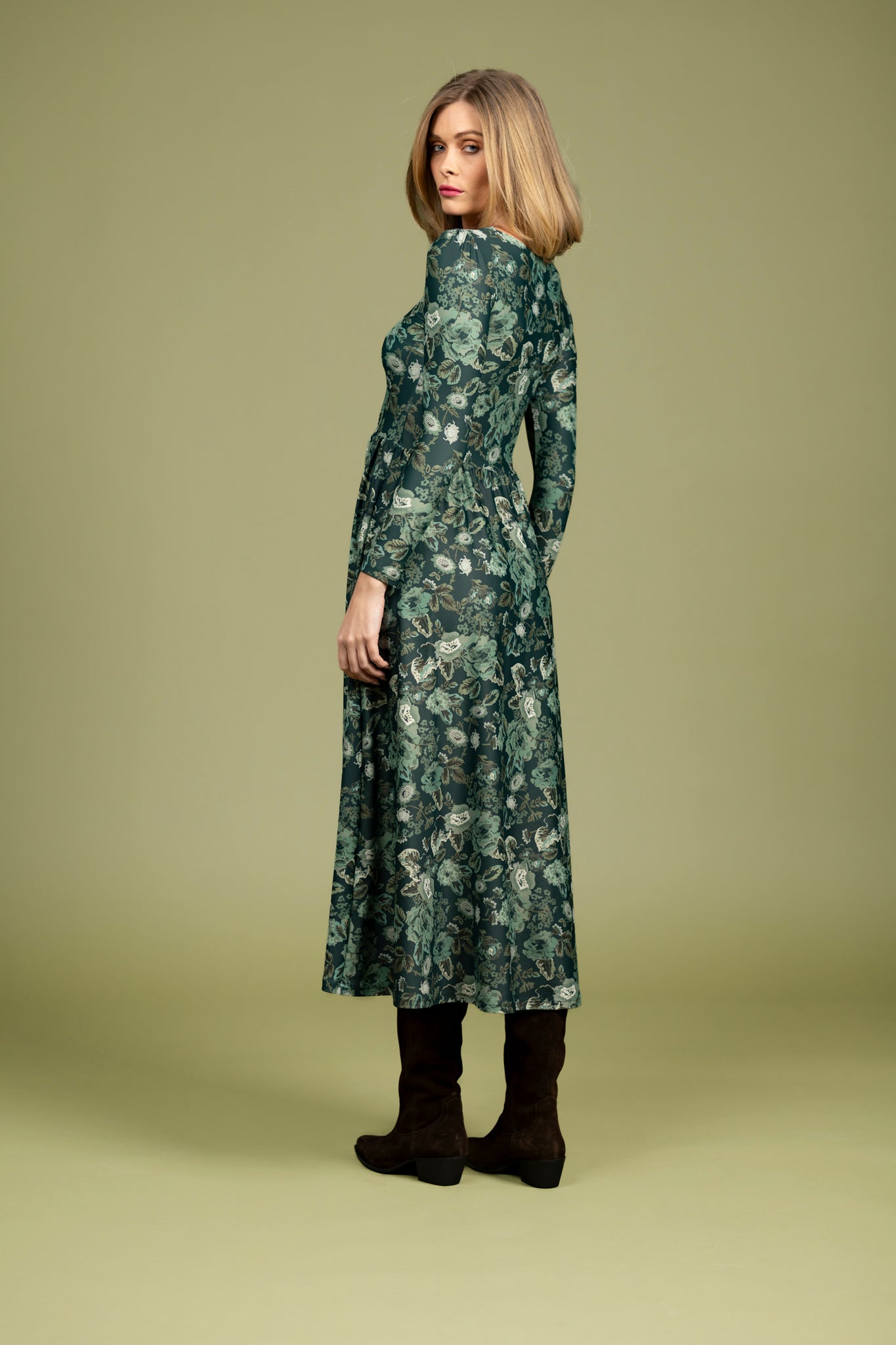 The Clover Dress - Rosemary Meadow