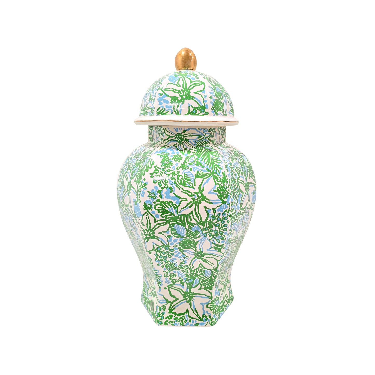 Large Ginger Jar, Garden Glisten