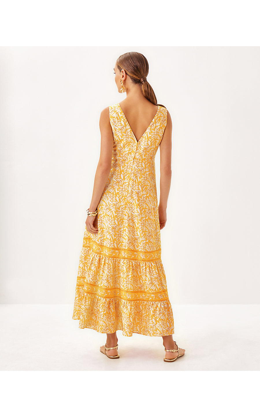 Avlyn Maxi Dress- Honeycomb Hideaway
