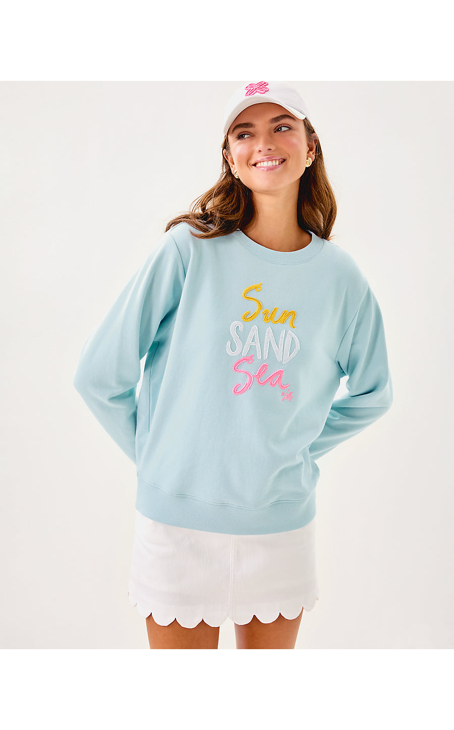 Ballad Sweatshirt - Bluette - Sun Sand Sea